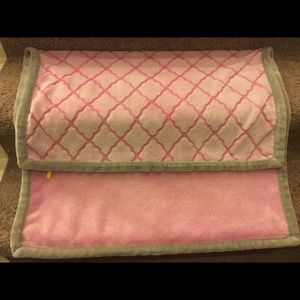 Pink baby  girl blanket